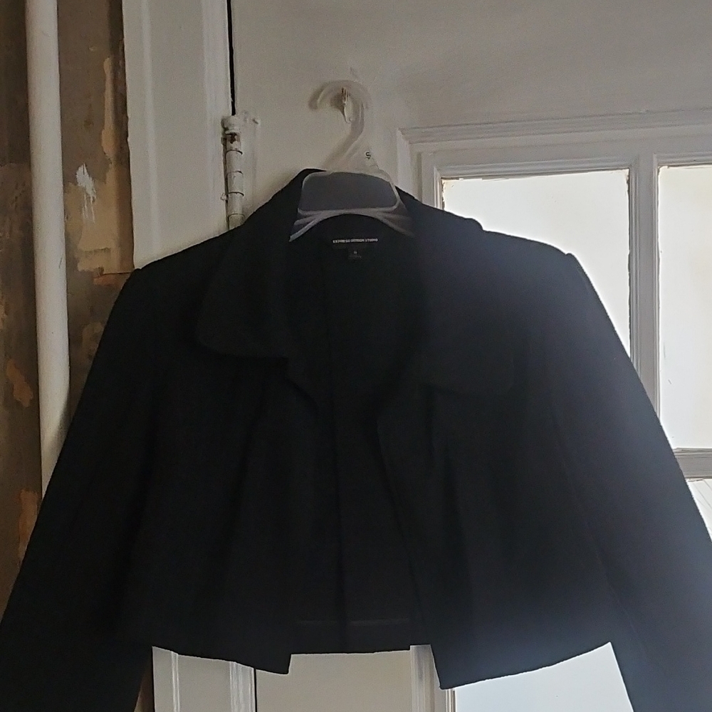 Elegant Express Black Women's Jacket Size 8